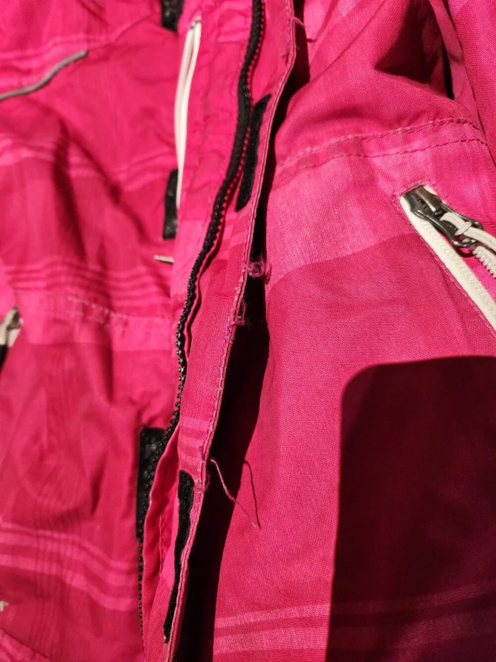 Girls size 10 FXR jacket, Pink